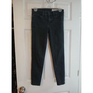 Treasure & Bond Skinny Fit Women's Juniors Kids Black Denim Jeans 24 x 25